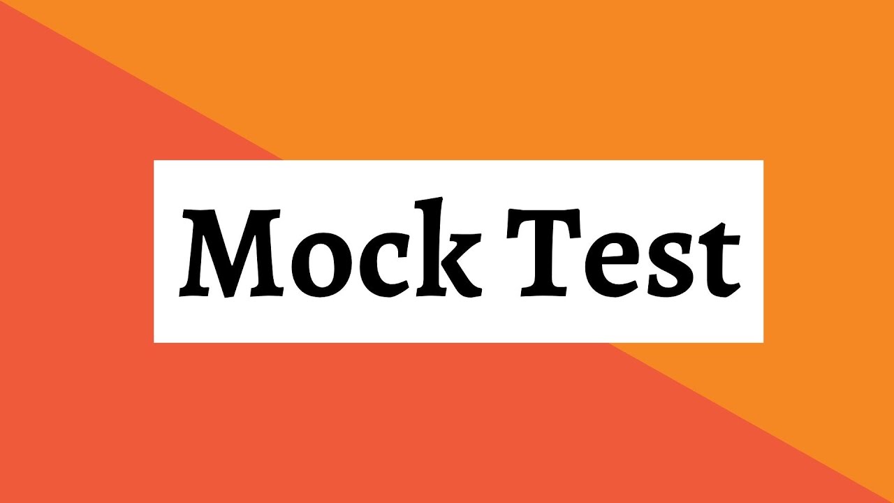 MOCK TEST